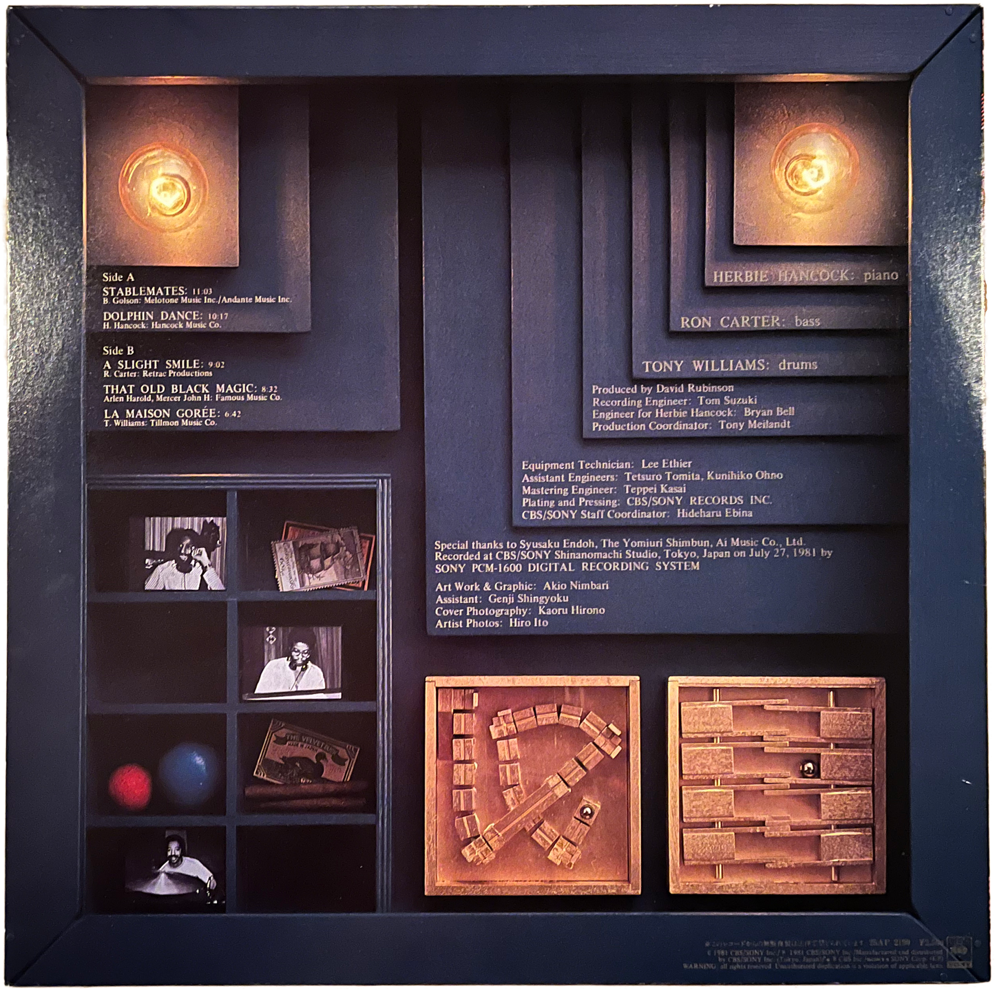 【Used】Herbie Hancock Trio With Ron Carter + Tony Williams