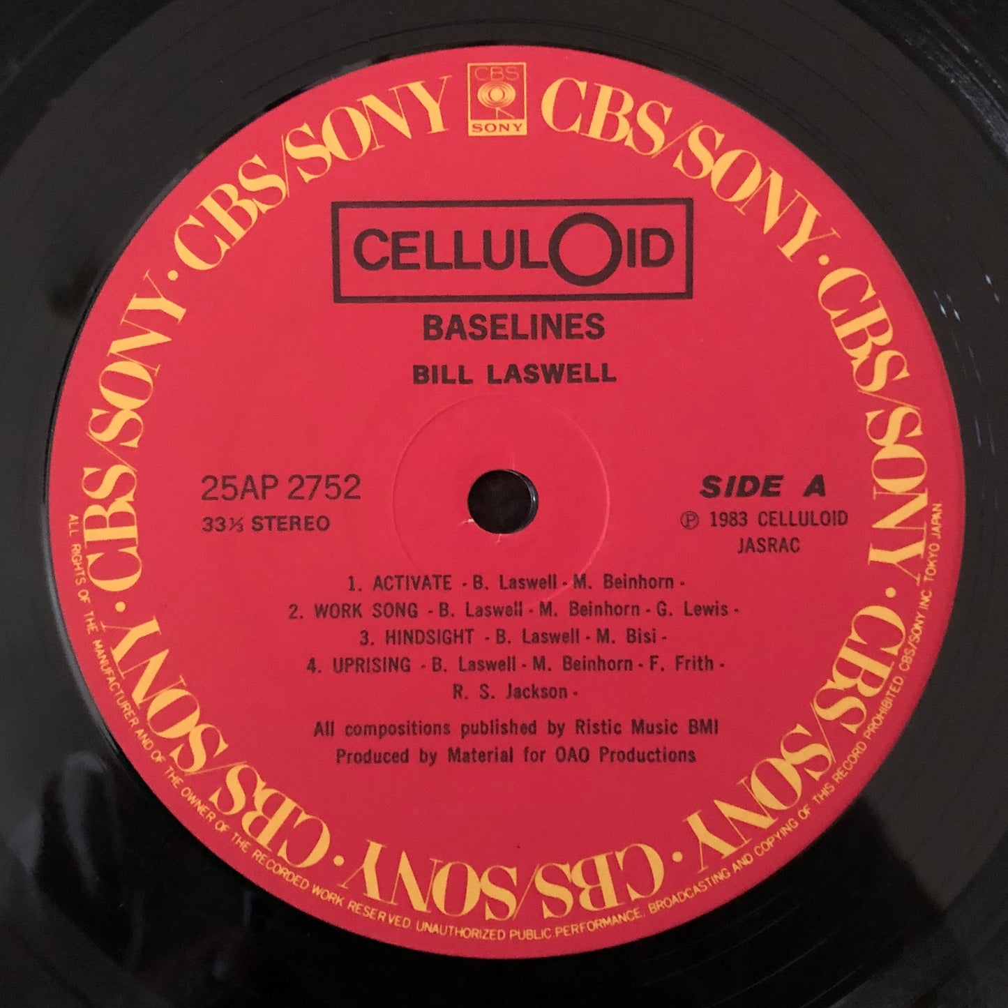 【Used】Bill Laswell / Baselines