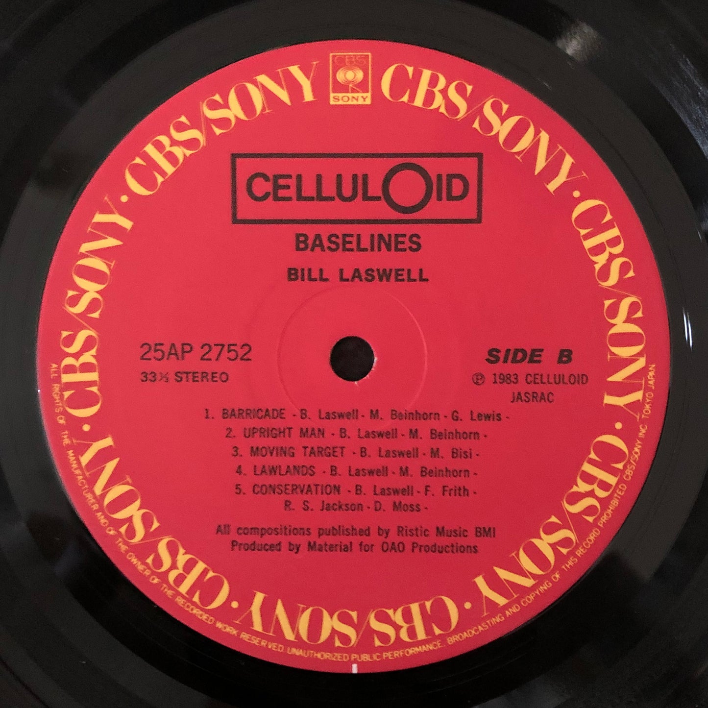 【Used】Bill Laswell / Baselines