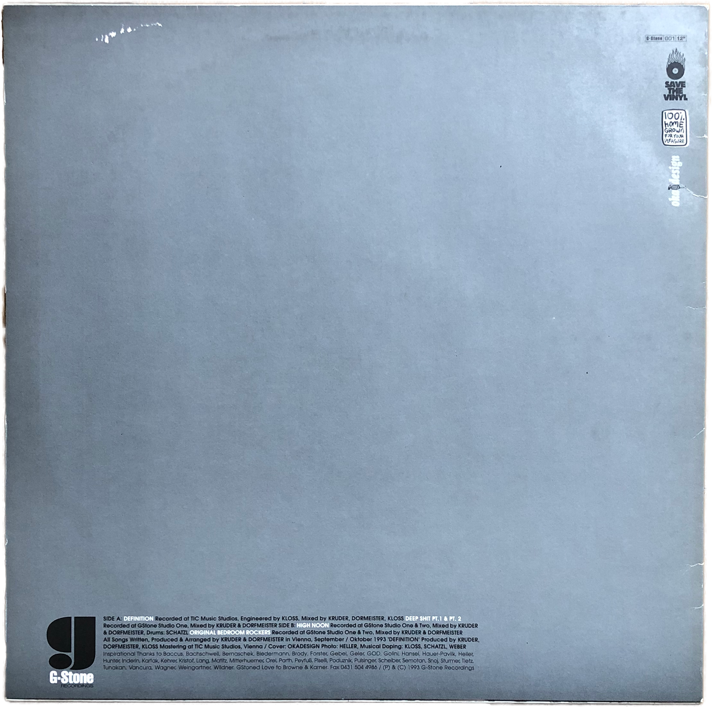 【Used】Kruder & Dorfmeister / G-Stoned