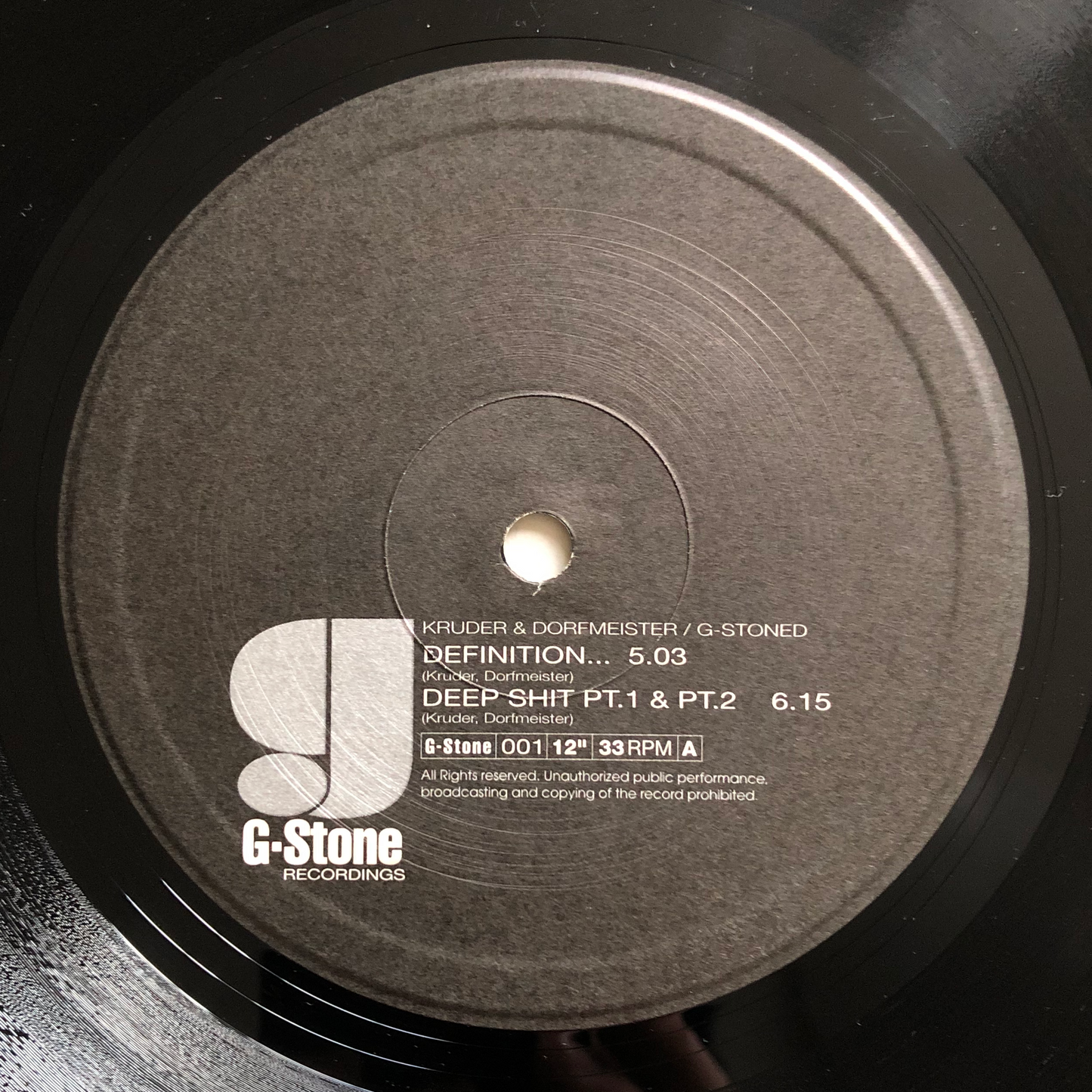 【Used】Kruder & Dorfmeister / G-Stoned