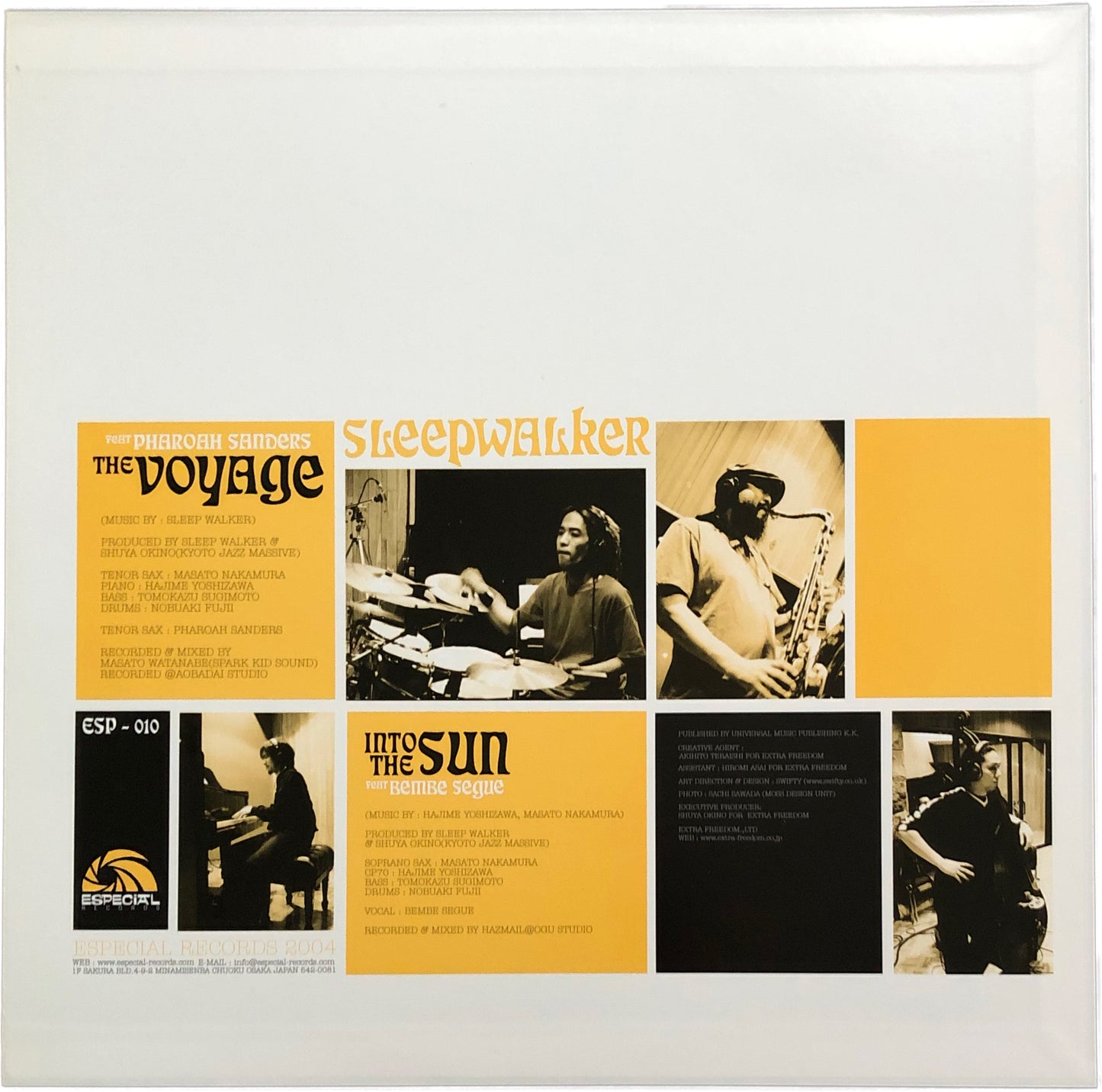 【Used】Sleepwalker / The Voyage - Into The Sun