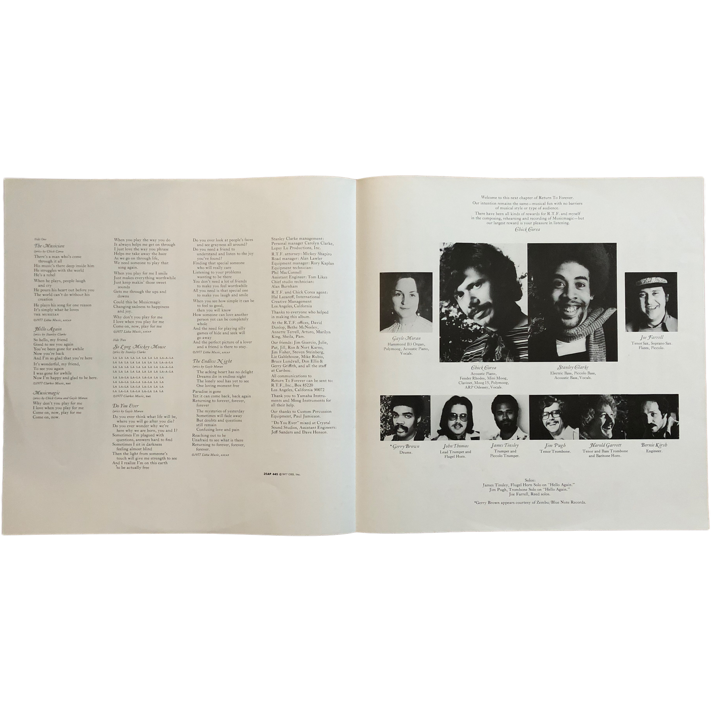 【Used】Return To Forever / Musicmagic