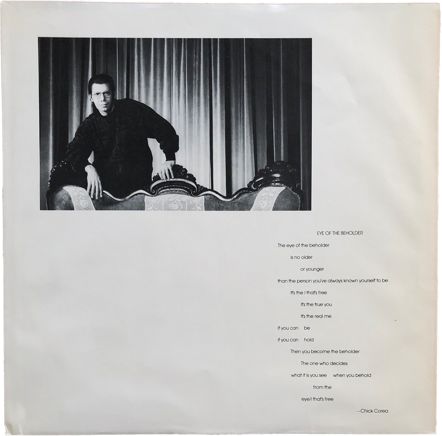 【Used】Chick Corea Elektric Band / Eye Of The Beholder