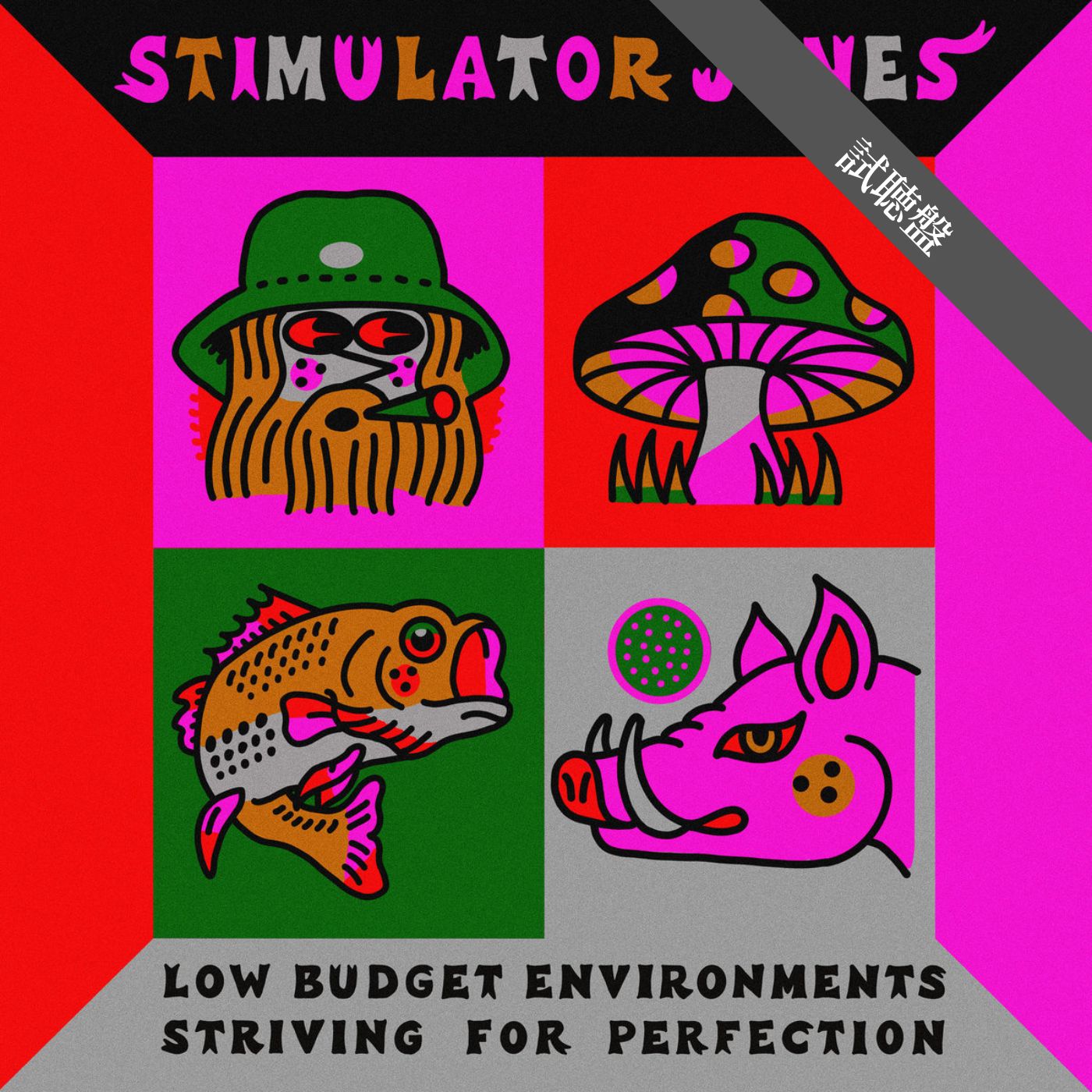Stimulator Jones /  Low Budget Environments Striving For Perfection