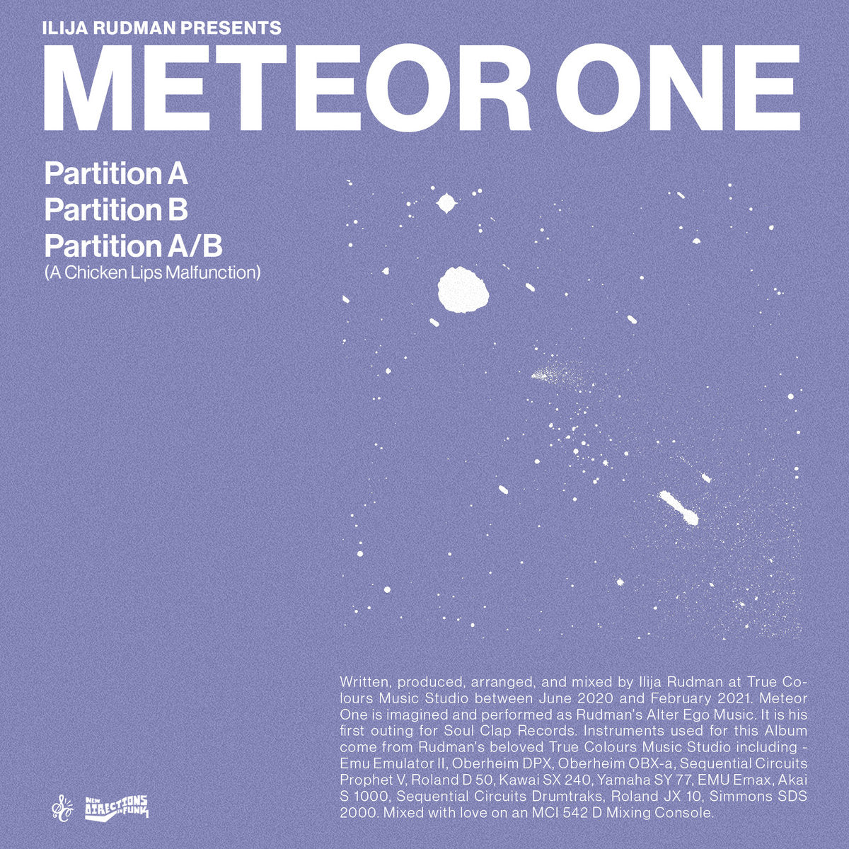 Ilija Rudman Presents Meteor One / Partition A/B